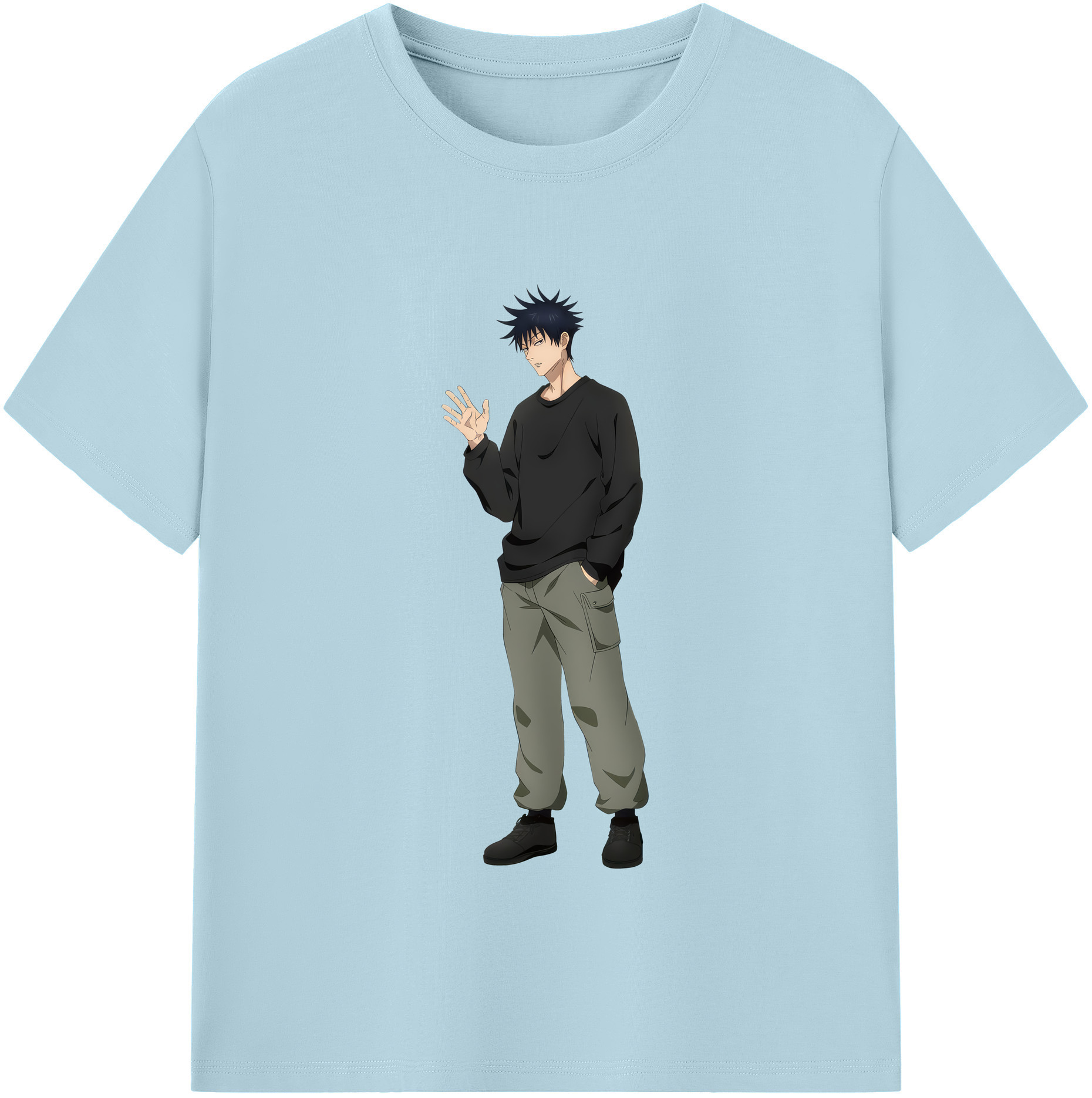 （画像用） 呪術廻戦 Jujutsu Kaisen 綿100％半袖Tシャツ（フロントプリント）